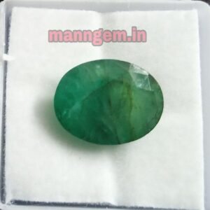 7.41 Ratti 6.75 Carat (Panna Stone) Certified Natural Gemstone