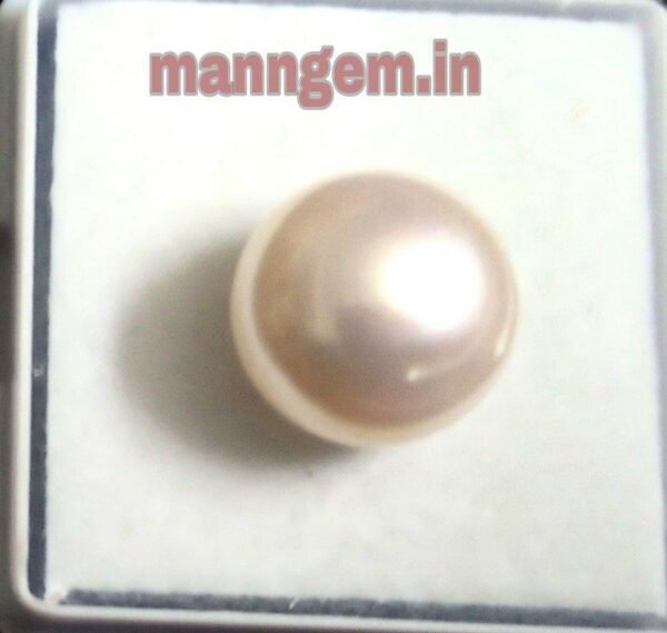 8.48 CT Cultured Pearl GemStone 100% Certified Cultured Original Moti Stone - Image 2