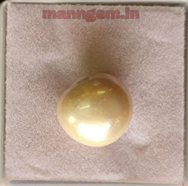 7.21 and 7.69 CT SOUTH SEA Pearl GemStone 100% Certified SOUTH SEA Original Moti Stone